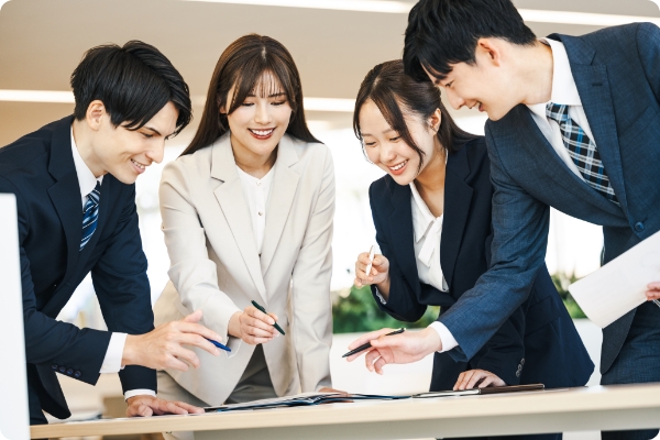 あちこちの発注先に連絡するストレスから解放されます