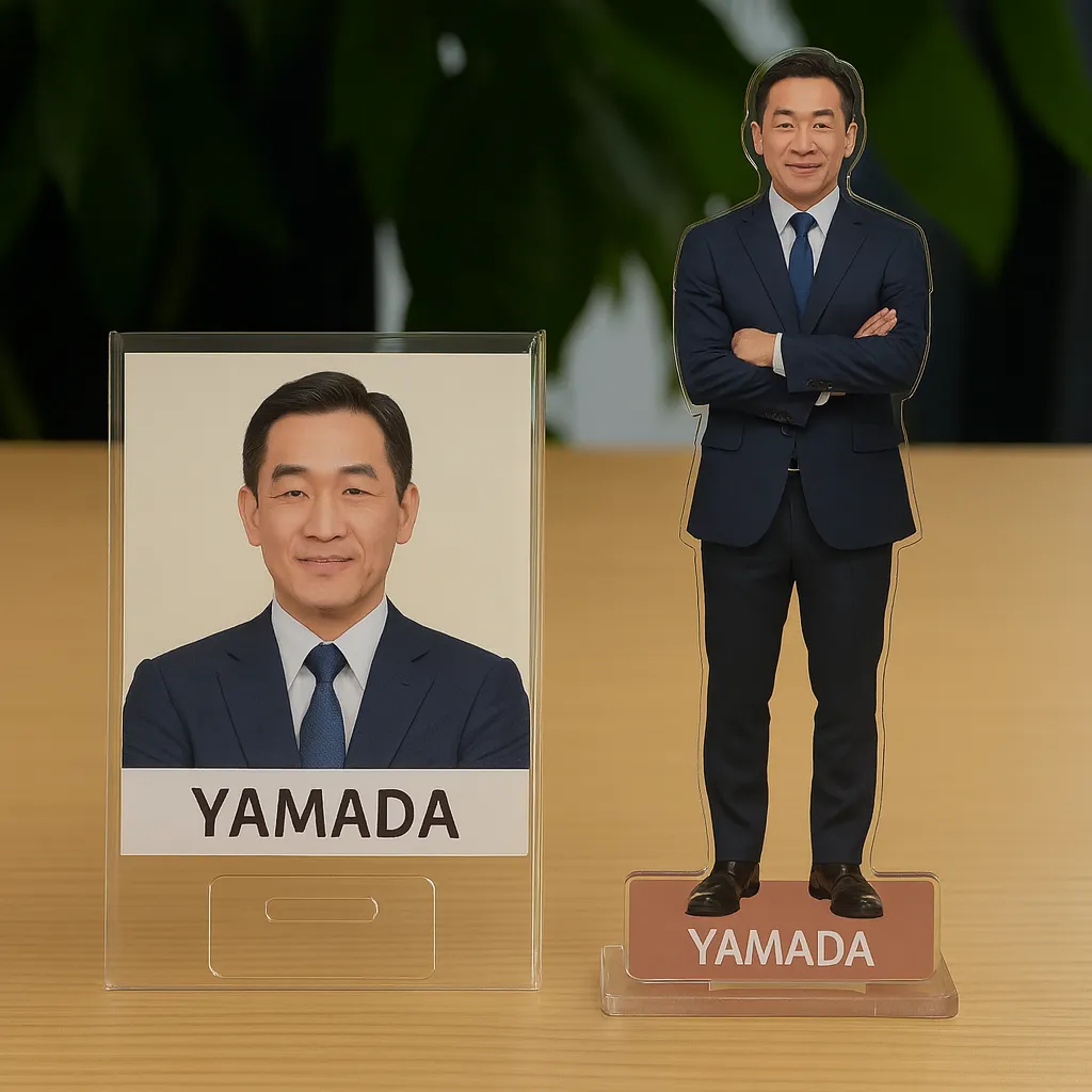 腕組みアクスタ