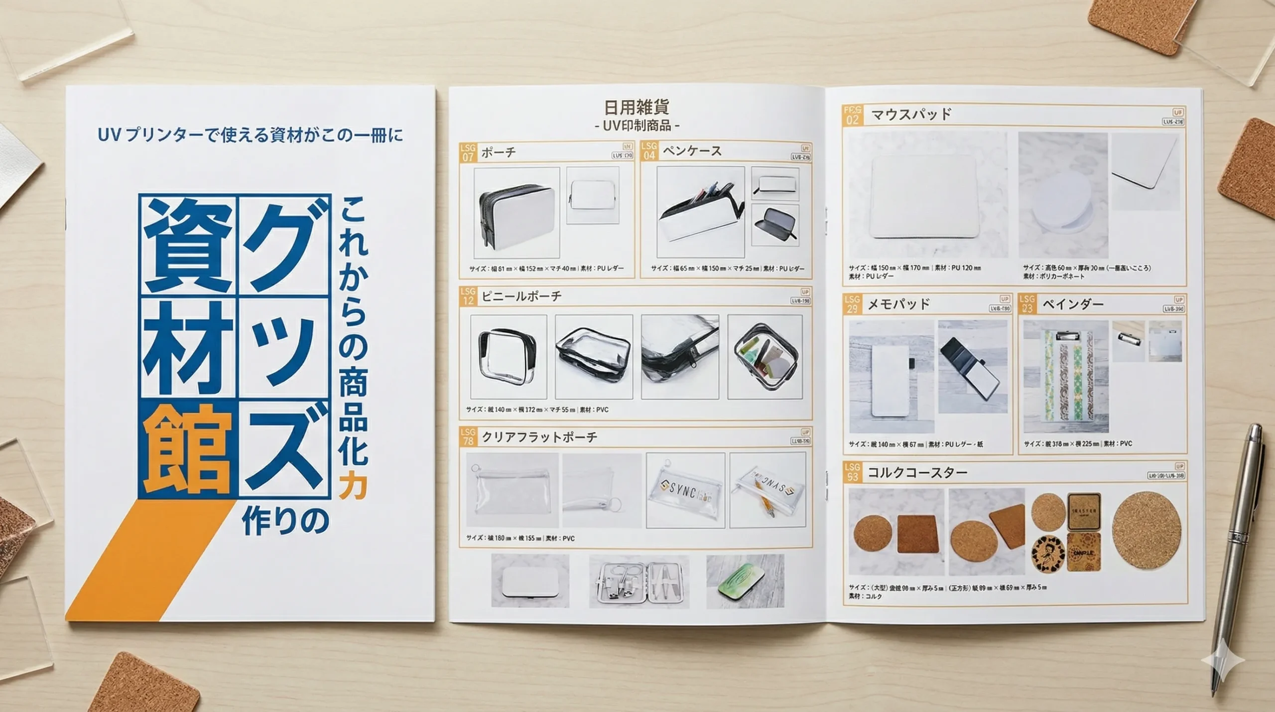 合説ブース装飾ノベルティグッズ配布カタログ