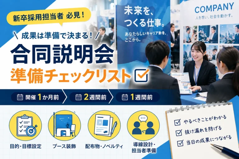 合同説明会チェックリスト