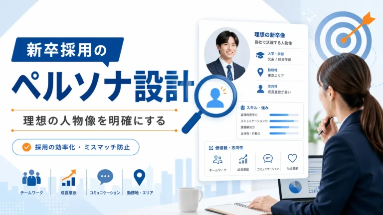 【新卒採用完全ガイド③】ペルソナ設計