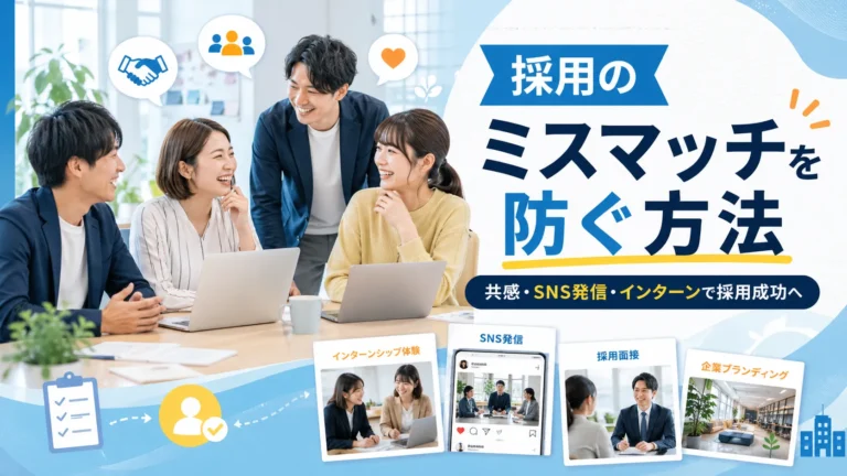 中小企業必見！採用がうまくいった企業が実践しているたった３つのポイント