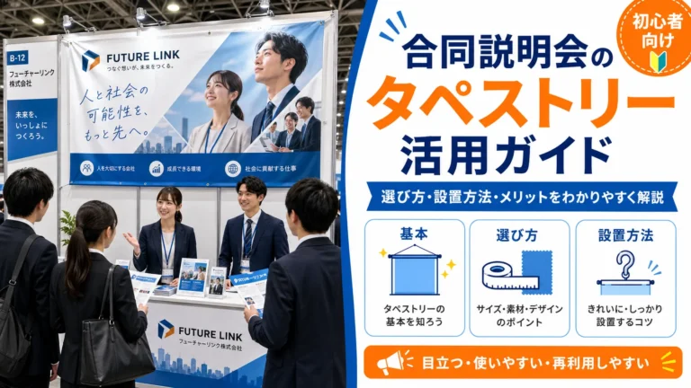 効果的なタペストリーの設置方法など初心者の方にも分かりやすく徹底解説