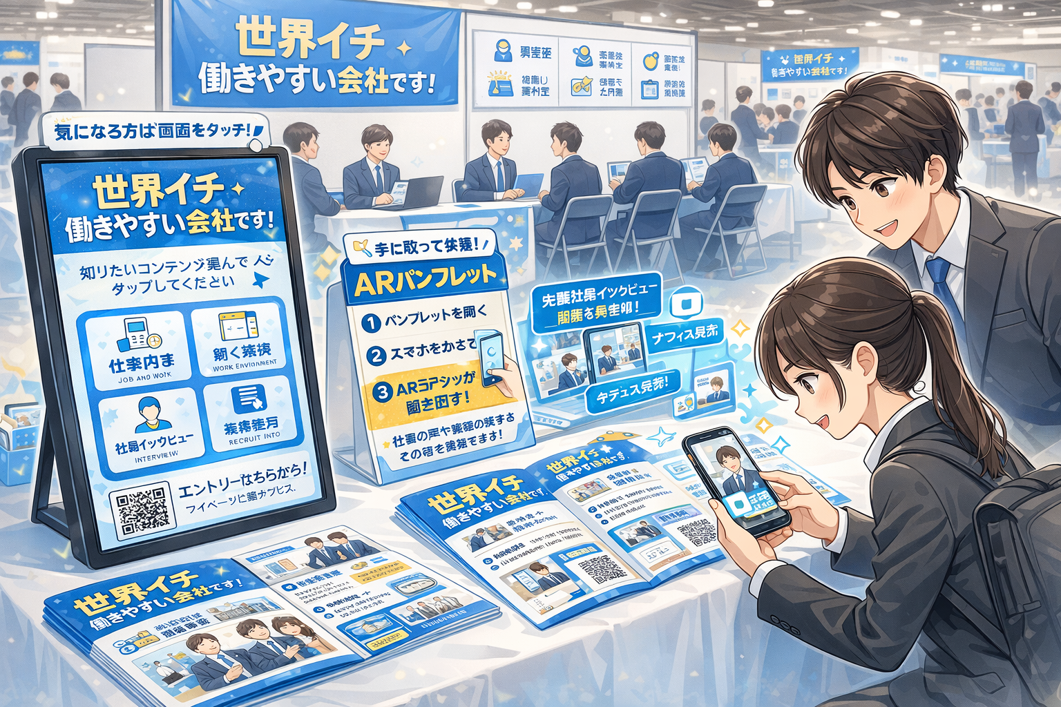 学生が自然に立ち止まれるスペースをつくる