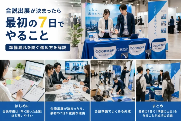 最初の7日間でやることをまとめた画像